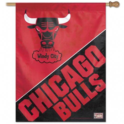 Chicago Bulls Vertical Banner 28x40 Special Order Outdoor - ToylandEU