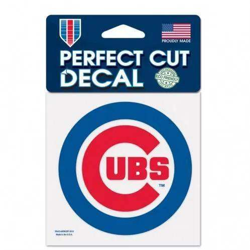  Chicago Cubs 4x4 Perfect Cut Color Vinyl Decal Outdoor Use -  ToylandEU™