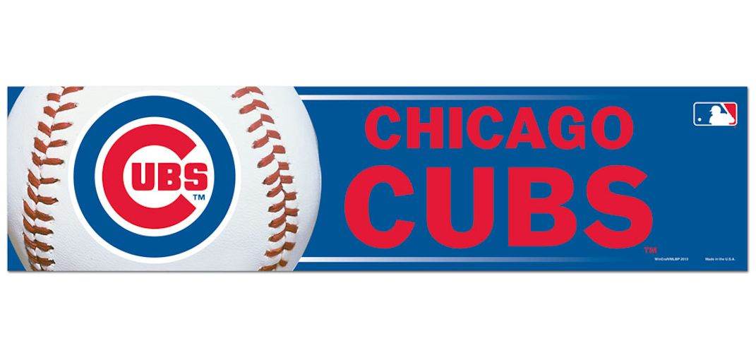 Chicago Cubs Bumper Sticker - ToylandEU