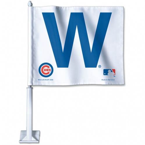 Chicago Cubs Car Flag Style W Special Order Official - ToylandEU