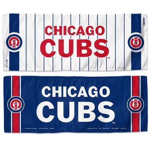 Chicago Cubs Cooling Towel 12x30 Performance Polyester - ToylandEU