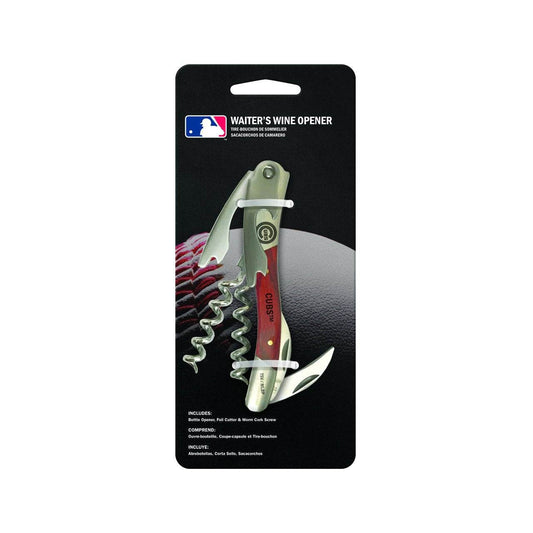 Chicago Cubs Corkscrew Wine Bottle Opener Rosewood Handle - ToylandEU