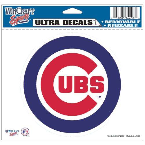 Chicago Cubs Decal 5x6 Ultra Color - ToylandEU