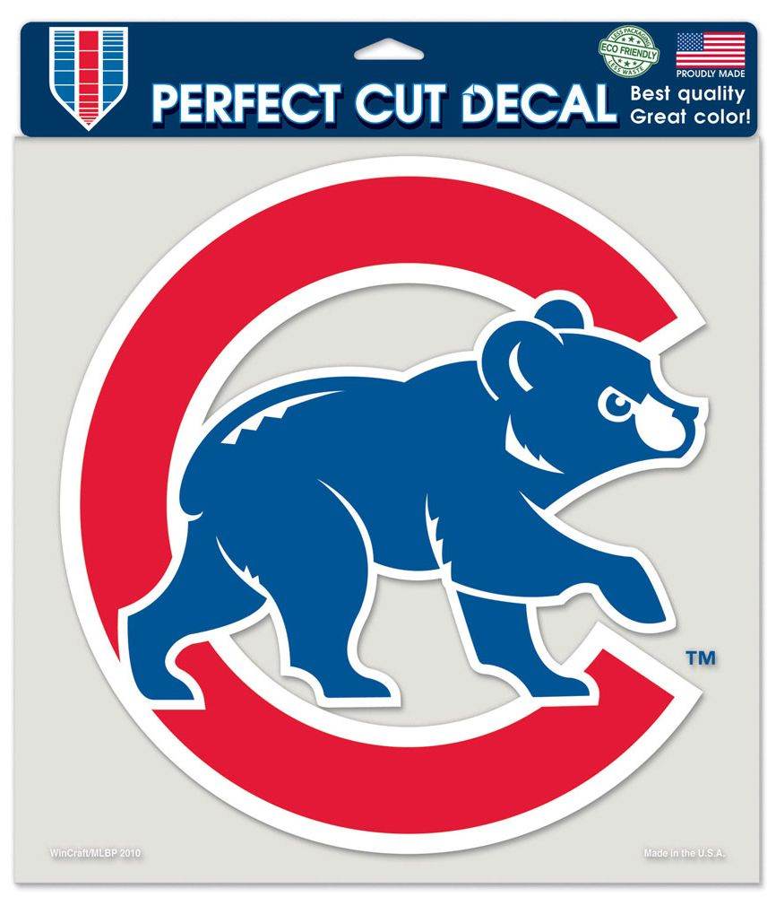 Chicago Cubs Decal 8x8 Die Cut Color - ToylandEU