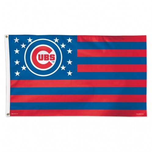 Chicago Cubs Deluxe 3x5 Flag Stars and Stripes Licensed - ToylandEU