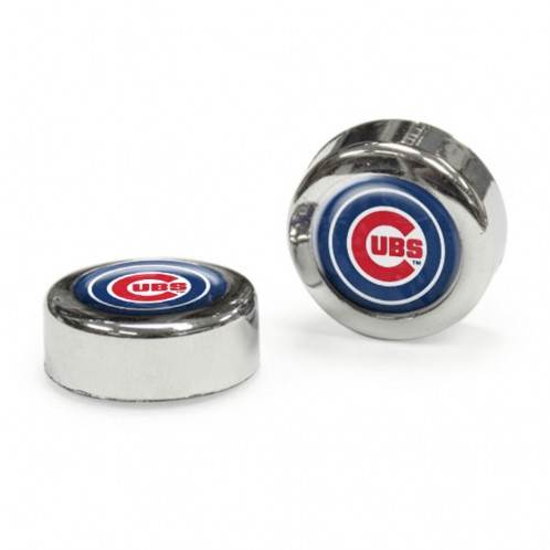 Chicago Cubs Domed License Plate Frame Screw Caps Two Piece - ToylandEU