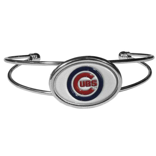  Chicago Cubs Double Bar Cuff Bracelet Enamel Logo Siskiyou -  ToylandEU™