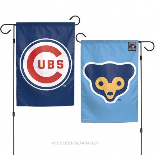 Chicago Cubs Garden Flag 12x18 Two Sided Cooperstown - ToylandEU