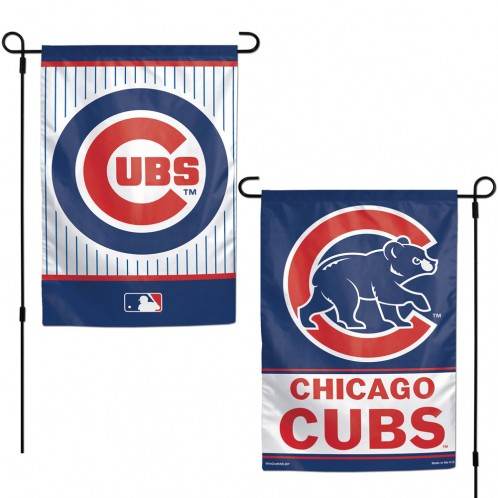 Chicago Cubs Garden Flag 12x18 Two Sided Polyester Banner - ToylandEU