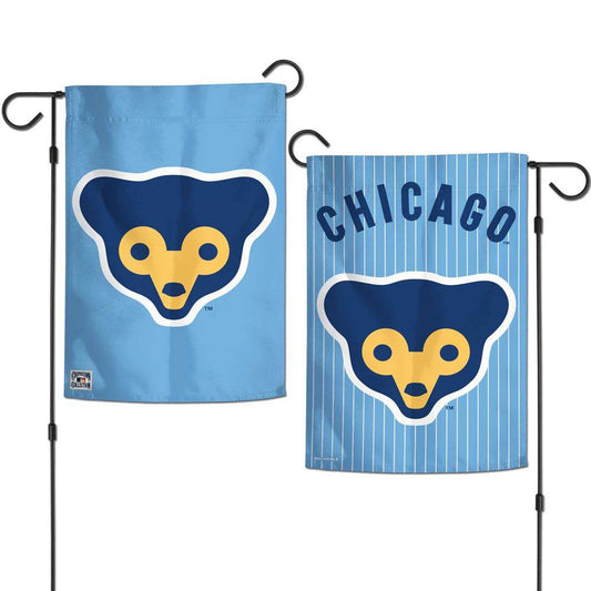 Chicago Cubs Garden Flag 12x18 Two Sided Retro Logo - ToylandEU