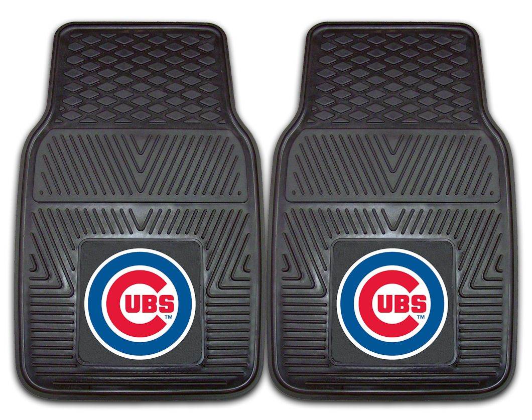Chicago Cubs Heavy Duty 2-Piece Vinyl Car Mats - ToylandEU