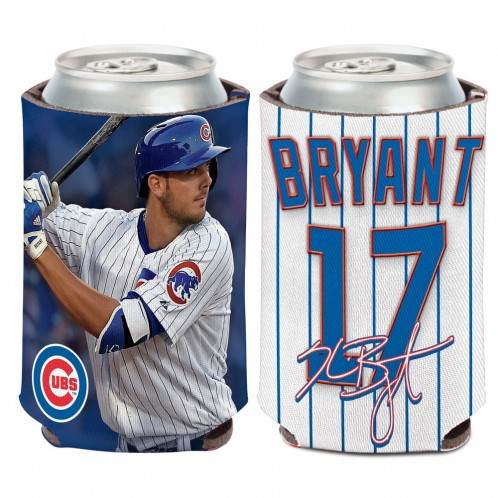 Chicago Cubs Kris Bryant Can Cooler 12 Oz Neoprene USA - ToylandEU