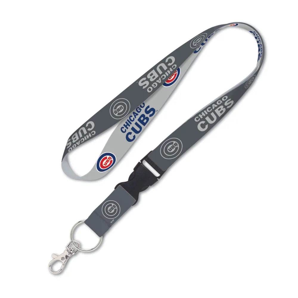 Chicago Cubs Lanyard Detachable Buckle Grey Special Order - ToylandEU