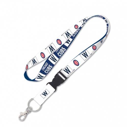 Chicago Cubs Lanyard With Detachable Buckle Team Colors - ToylandEU