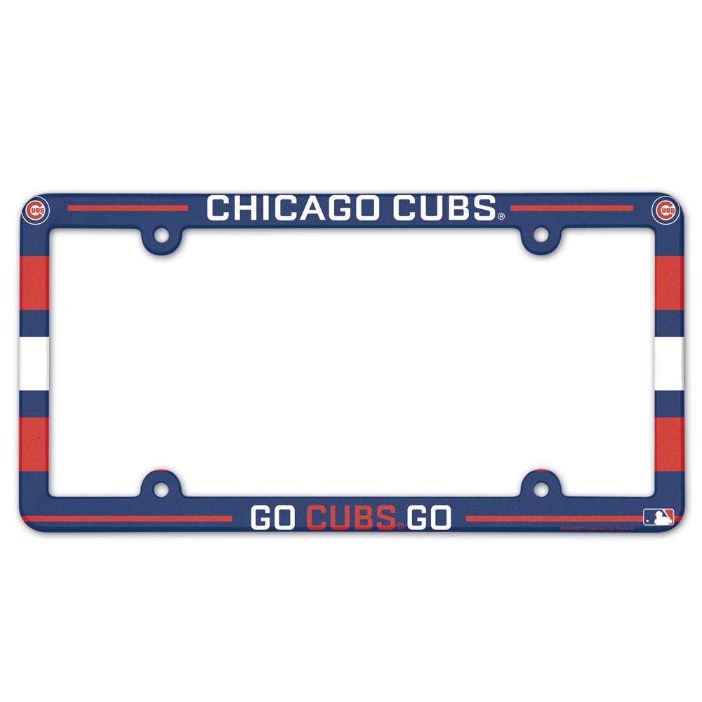 Chicago Cubs License Plate Frame - Full Color - ToylandEU
