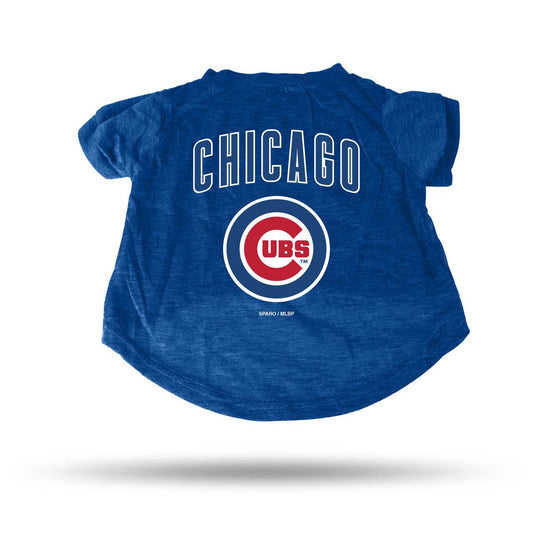 Chicago Cubs Pet Tee Shirt Size M Rico Industries Cotton - ToylandEU