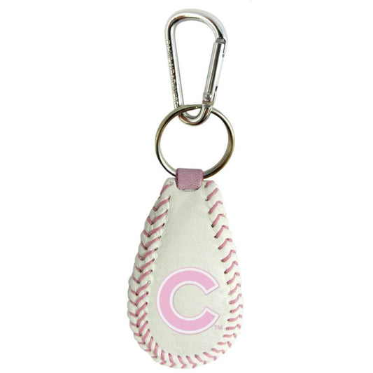 Chicago Cubs Pink Baseball Keychain GameWear Official - ToylandEU