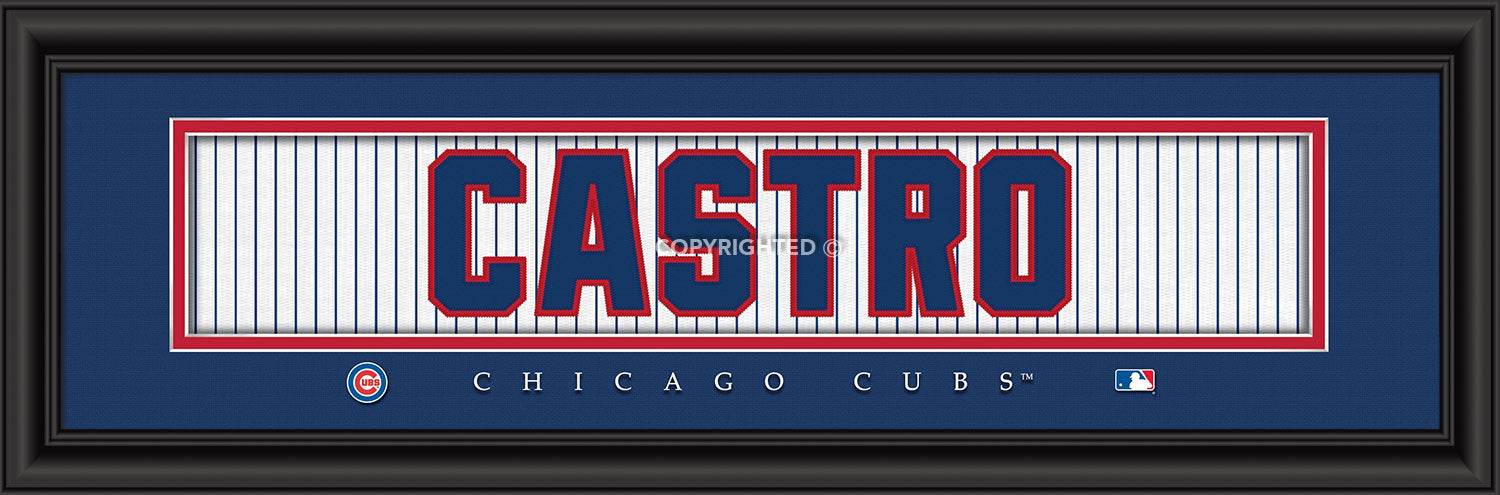 Chicago Cubs Print 8x24 Signature Style Starlin Castro - ToylandEU