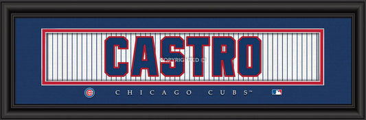 Chicago Cubs Print 8x24 Signature Style Starlin Castro - ToylandEU