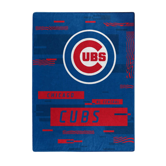 Chicago Cubs Raschel Blanket 60x80 Throw With Team Logo - ToylandEU