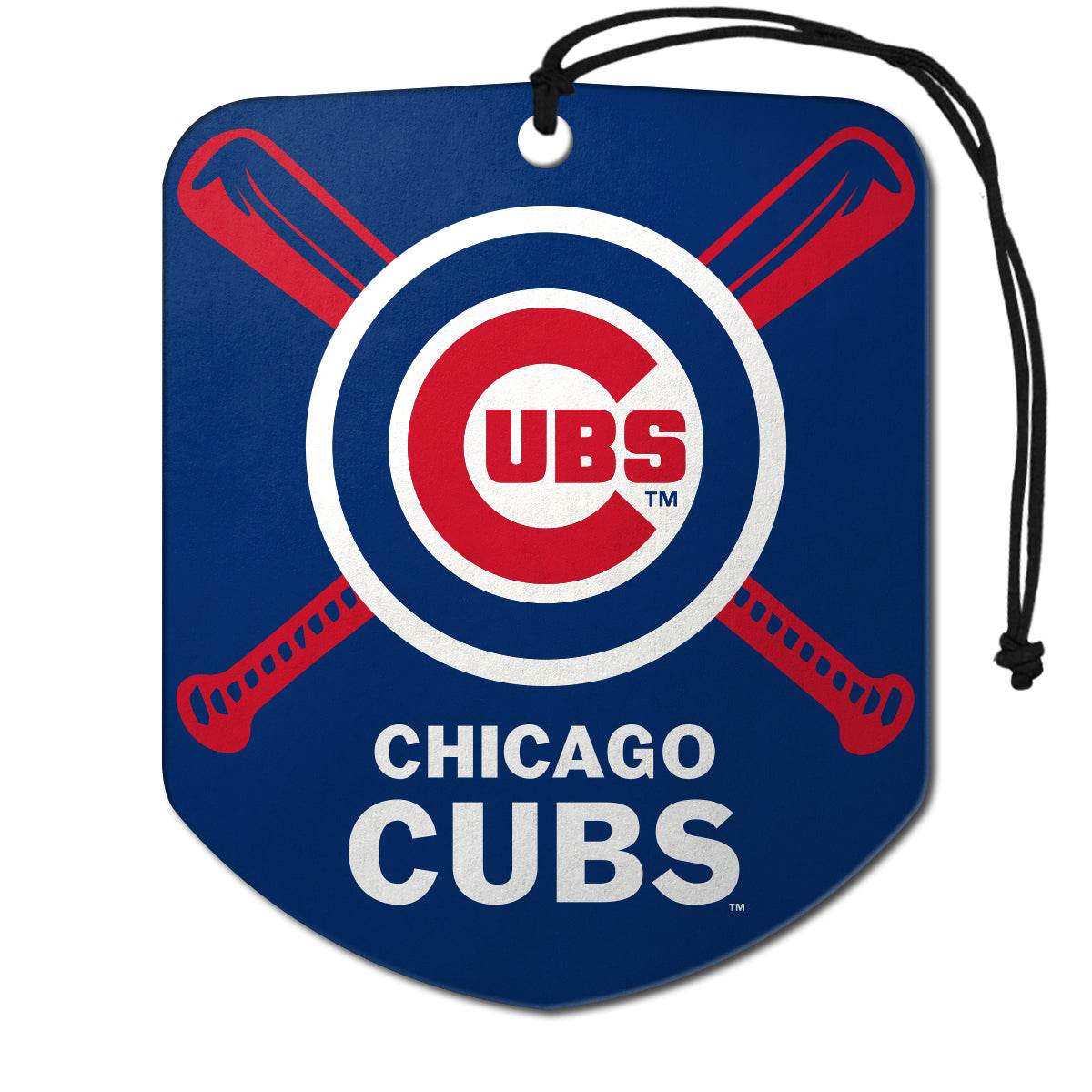 Chicago Cubs Shield Design Car Air Freshener Two Pack Set - ToylandEU