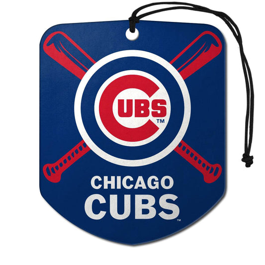 Chicago Cubs Shield Design Car Air Freshener Two Pack Set - ToylandEU