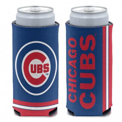 Chicago Cubs Slim Can Cooler Full Color Imprinted Foam - ToylandEU