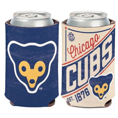 Chicago Cubs Vintage 12 Ounce Can Cooler By Wincraft USA - ToylandEU