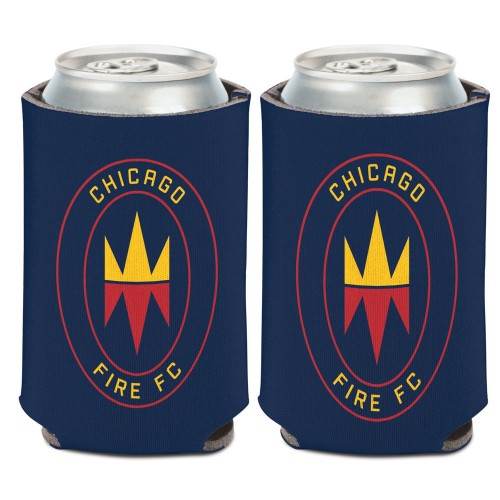 Chicago Fire 12oz Can Cooler Full Color Imprinted Wincraft - ToylandEU