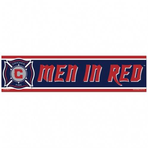 Chicago Fire Bumper Strip Decal 3x12 Officially Licensed - ToylandEU
