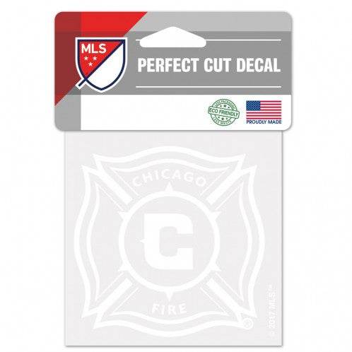 Chicago Fire Decal 4x4 Perfect Cut White Special Order - ToylandEU