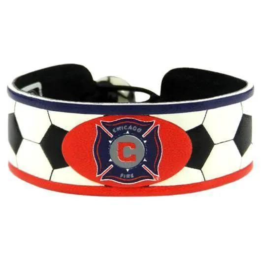 Chicago Fire Leather Bracelet Ceramic Bead Adjustable -  ToylandEU™