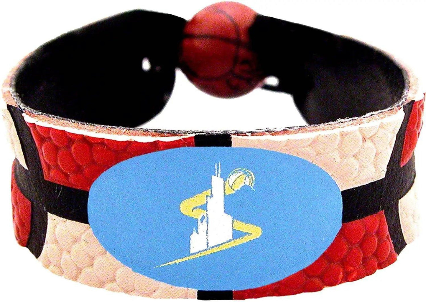  Chicago Sky Leather Bracelet Basketball Bead Adjustable -  ToylandEU™