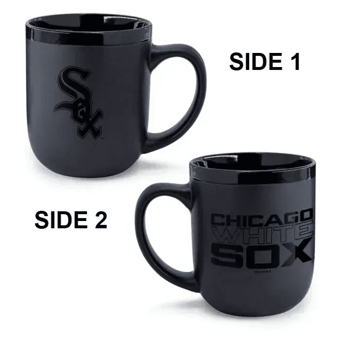  Chicago White Sox 17oz Matte Black Ceramic Coffee Mug -  ToylandEU™