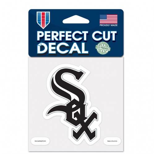 Chicago White Sox 4x4 Perfect Cut Color Decal Outdoor Vinyl - ToylandEU