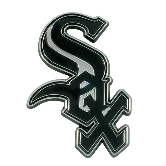 Chicago White Sox Auto Emblem Premium Metal Chrome Finish - ToylandEU