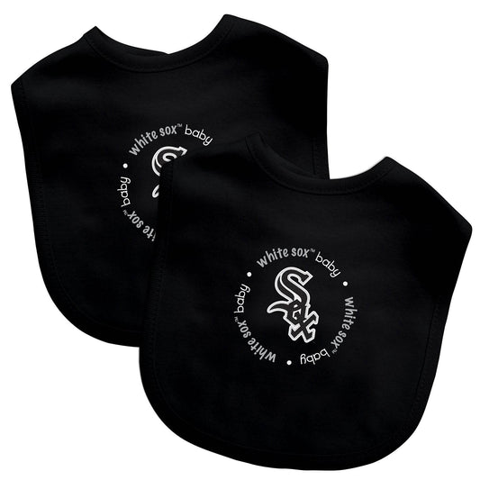 Chicago White Sox Baby Bib 2 Pack Officially Licensed - ToylandEU