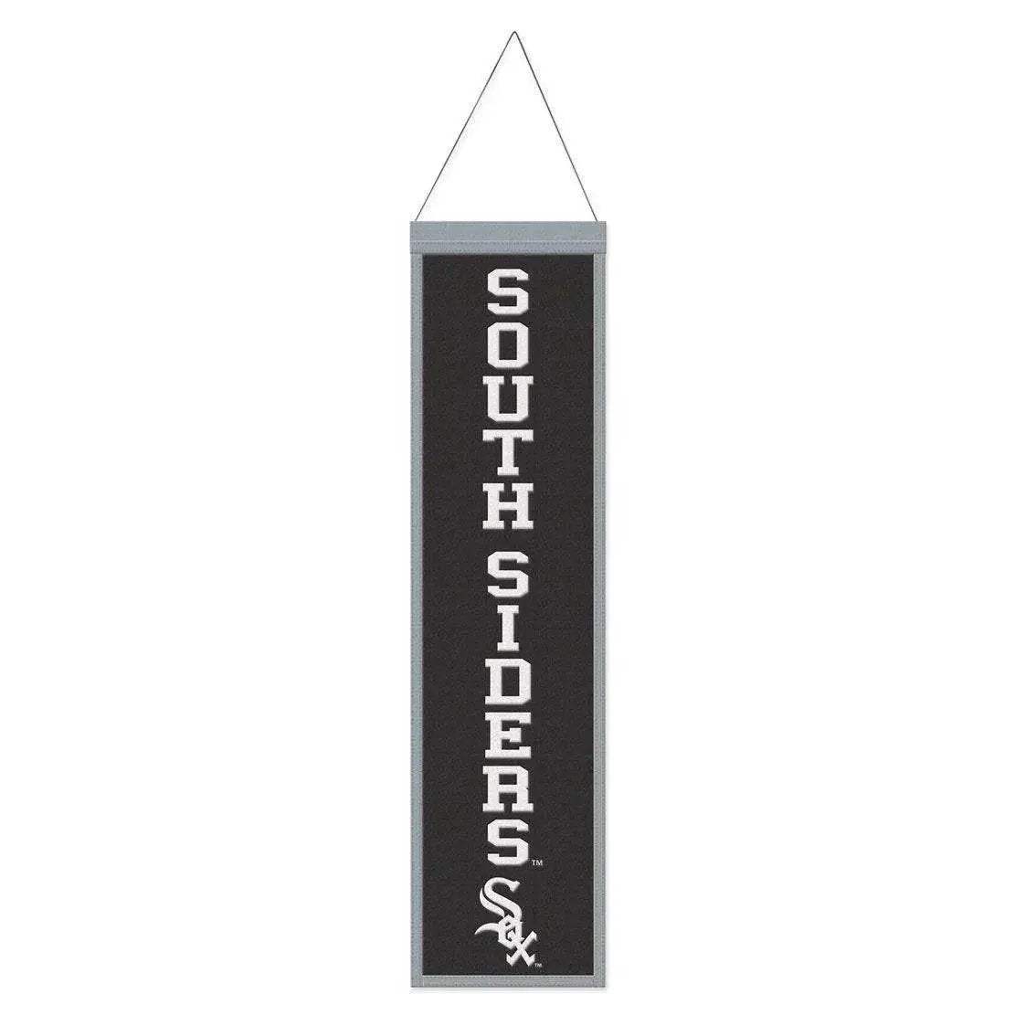 Chicago White Sox Banner Wool 8x32 Heritage Slogan Design - ToylandEU