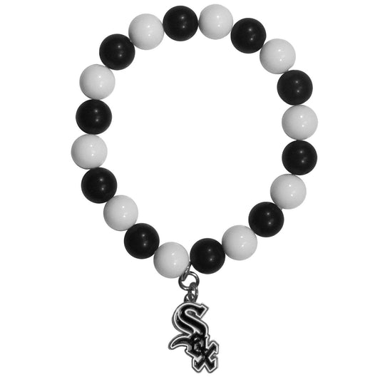 Chicago White Sox Bead Style Stretch Bracelet Siskiyou - ToylandEU