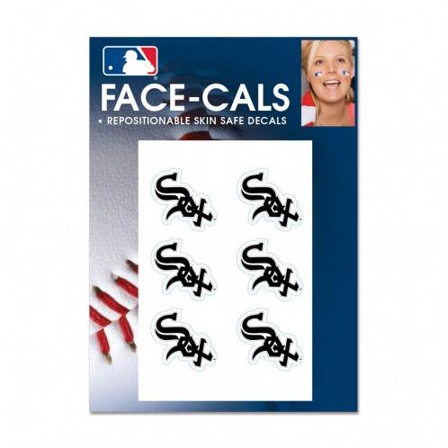 Chicago White Sox Face Tattoo Decals Skin Safe Waterless - ToylandEU