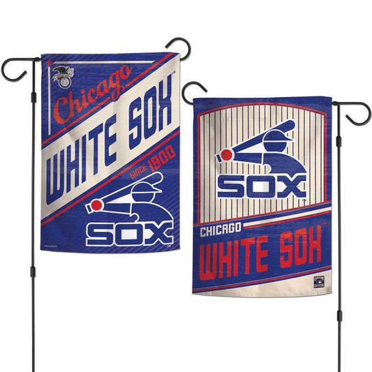 Chicago White Sox Garden Flag 12x18 Two Sided Cooperstown - ToylandEU