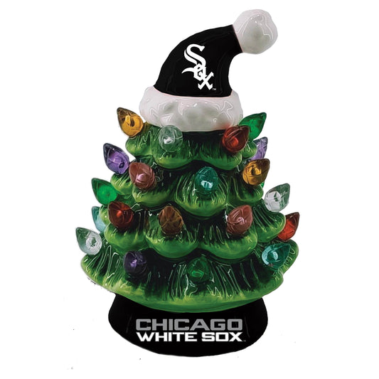 Chicago White Sox LED Christmas Tree 4 Inch Tabletop Decor - ToylandEU
