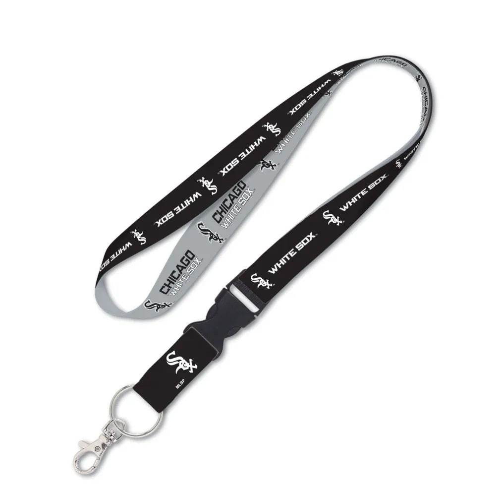 Chicago White Sox Lanyard With Detachable Buckle Two Color - ToylandEU
