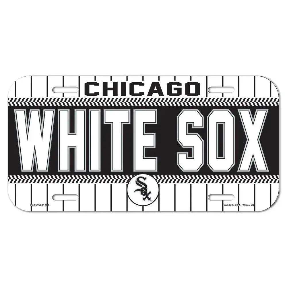  Chicago White Sox Official License Plate Plastic 6x12 -  ToylandEU™