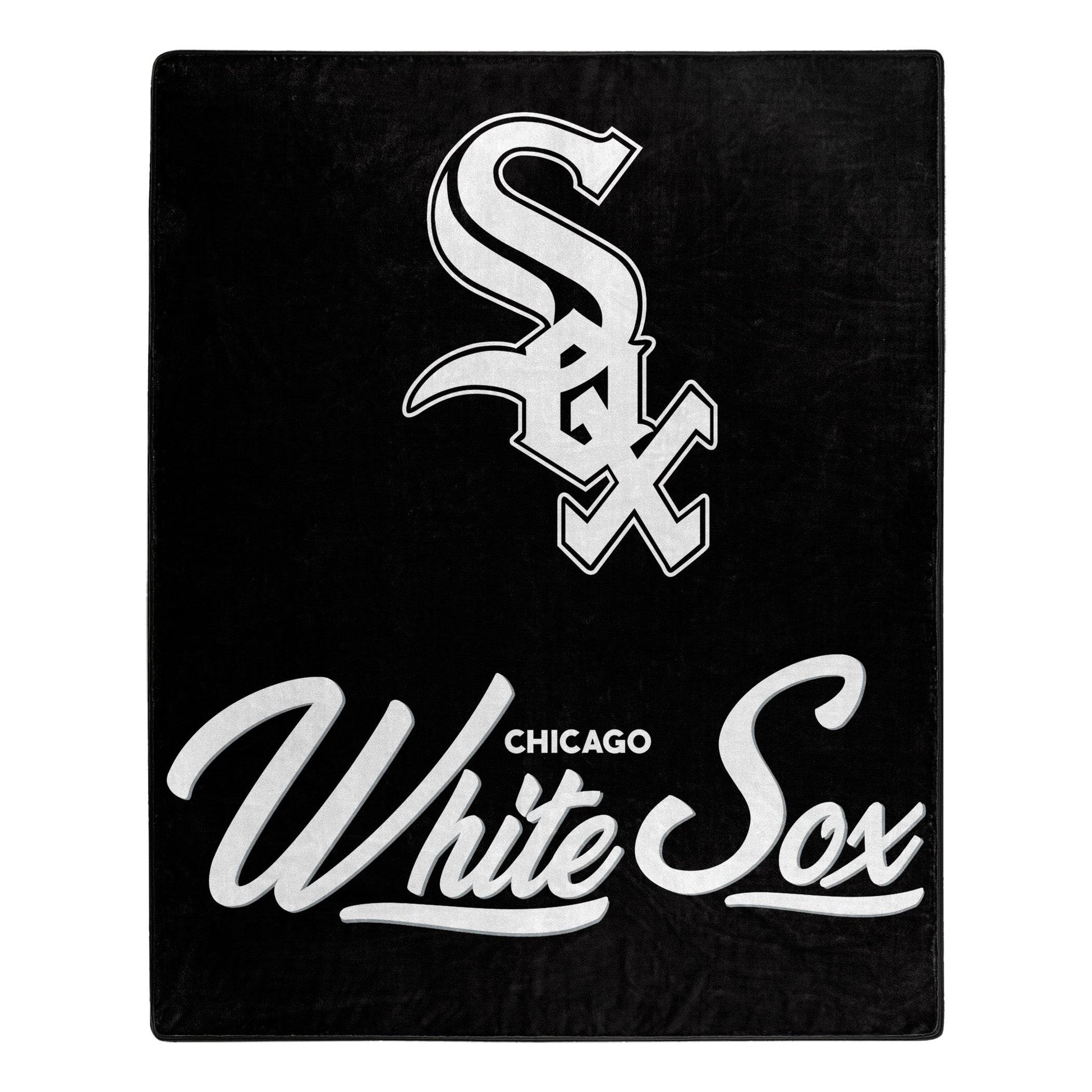 Chicago White Sox Raschel Signature Blanket 50x60 Inches - ToylandEU