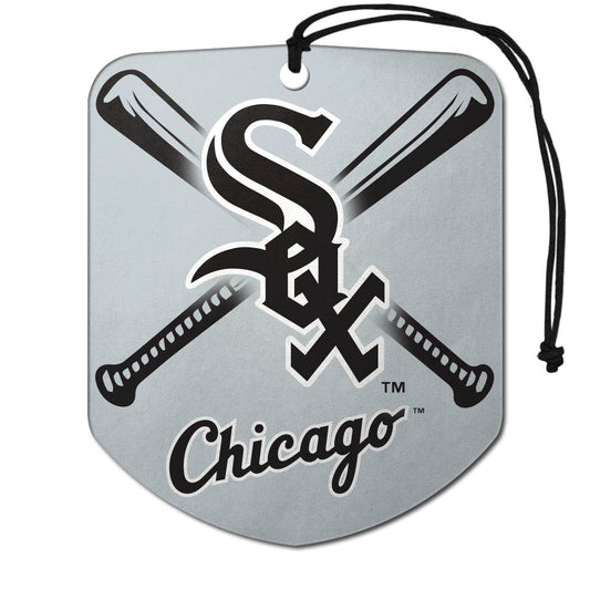 Chicago White Sox Shield Design Air Freshener Two Pack - ToylandEU