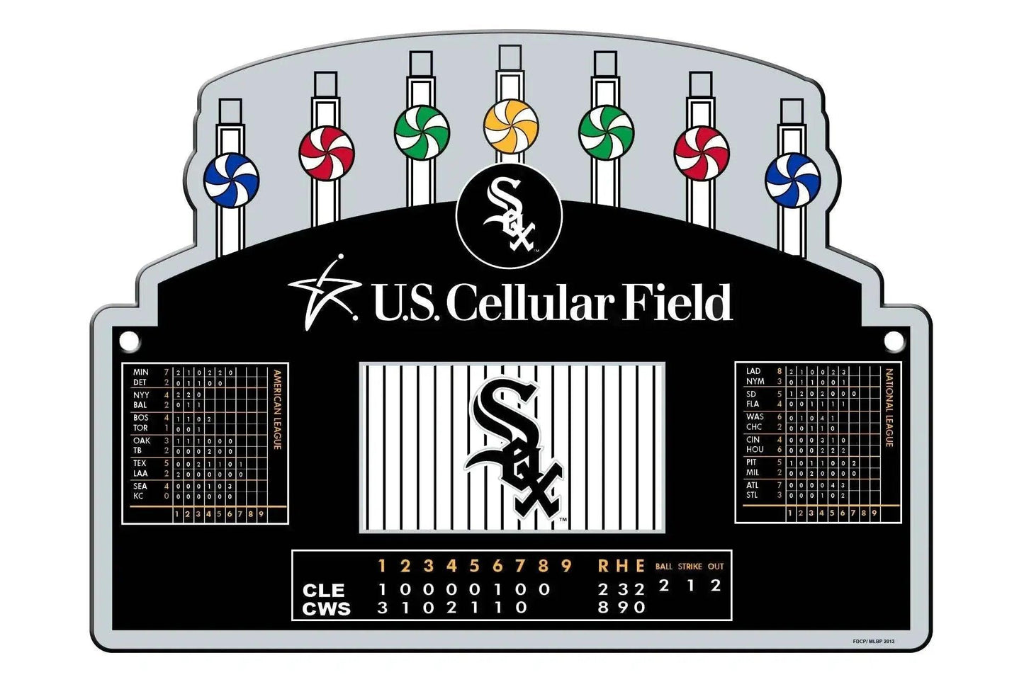  Chicago White Sox Sign 12x18 Plastic US Cellular Field Sign -  ToylandEU™