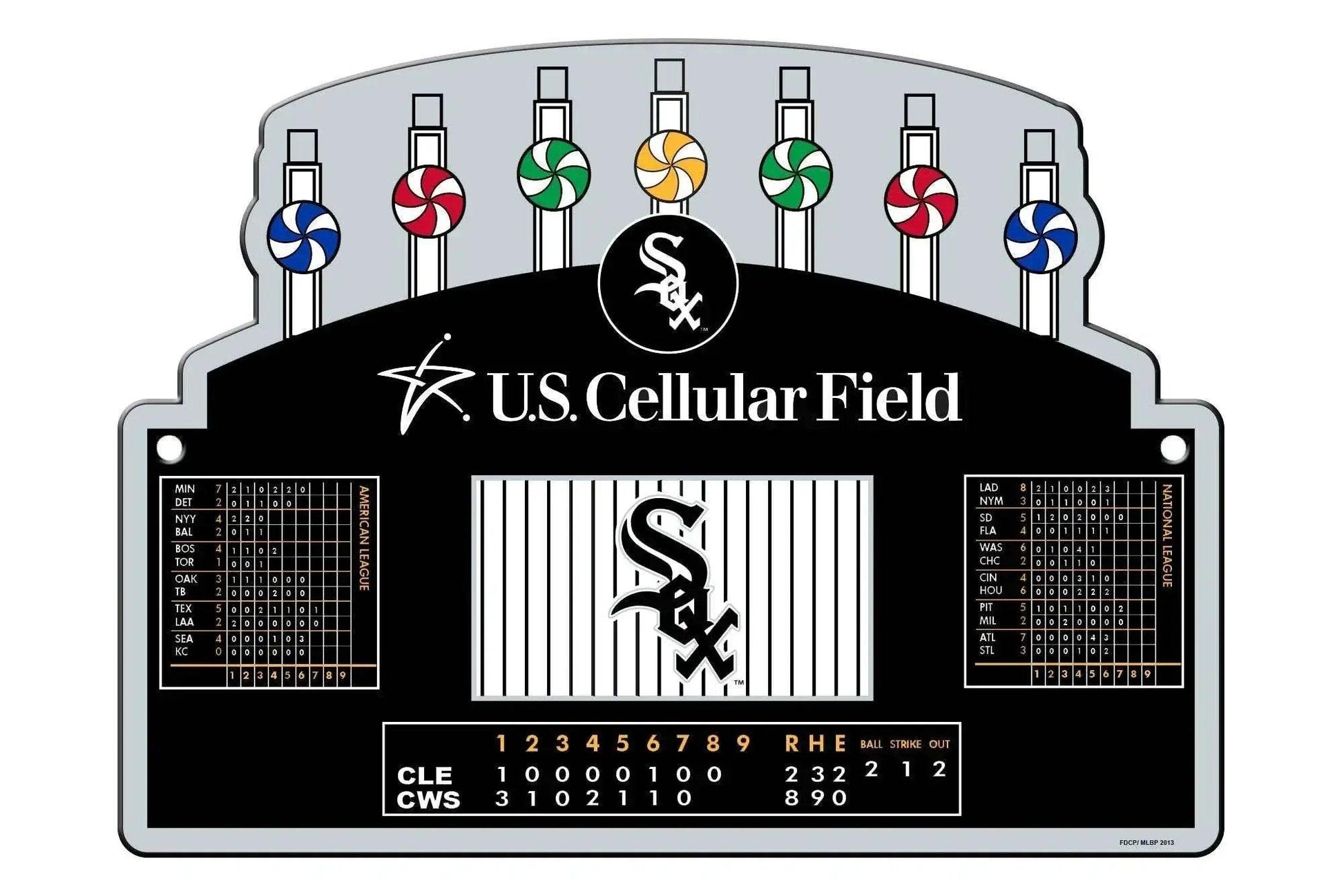  Chicago White Sox Sign 12x18 Plastic US Cellular Field Sign -  ToylandEU™