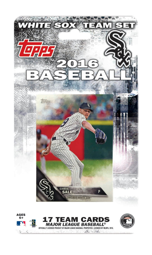 Chicago White Sox Topps 2016 Team Set Collectible Cards - ToylandEU
