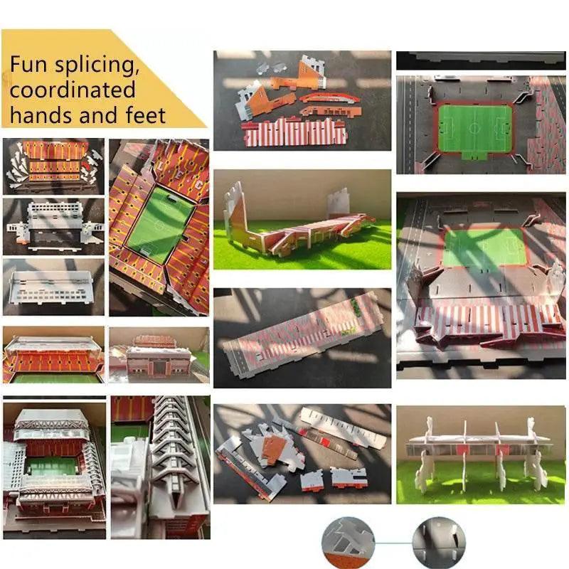  Children 3D Puzzle Toys Simulated Football Field Model -  ToylandEU™